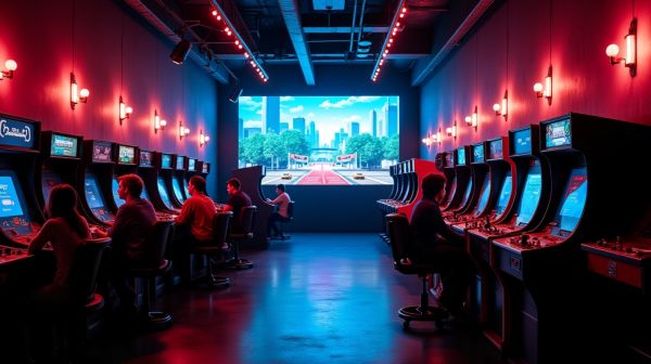 Venez vivre l'expérience arcade games à Bercy